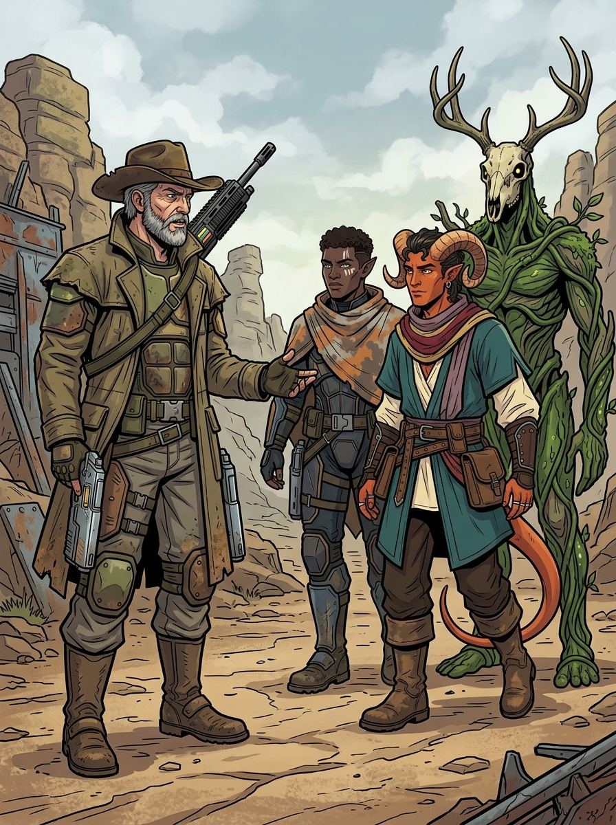 Altir's Fall — page 11 panel 1: Captain Knox asks for volunteers to board the unregistered vessel, and the heroes step up.