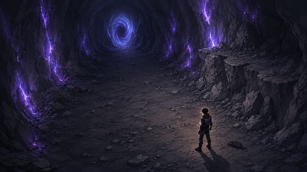 ZERO RANK — Episode 1: Rank Zero — page 5 panel 2: A distant growl echoes through the tunnel. Malik's brief excitement vanishes as he remembers where he is.