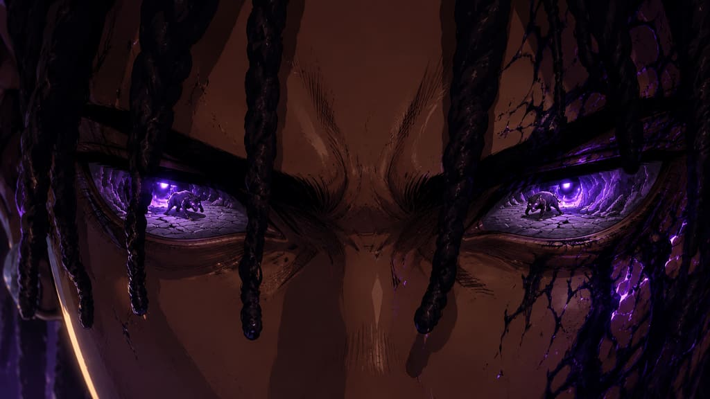 ZERO RANK — Episode 1: Rank Zero — page 7 panel 5: Malik reaches the unstable support beneath the rock shelf. He glances at it, then at the charging Fang Rat, and understands the risk.