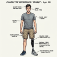 Andrew — character reference for The Ghost Leg and the Coming Storm