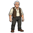 Old Tomas — character reference for The Last Warm Loaf