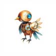 Spark — referência de personagem de The Clockmaker and the Sky-Map