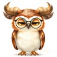 Barnaby the Owl — character reference for Pip and the Beautiful Dark