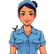 Bus Driver — character reference for The Day My Dog Tried to Go to School