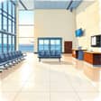 Sala d’arribades de l’aeroport — location reference for LAST FERRY – EPISODE 1