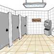 Office Bathroom — location reference for The Presentation That Survived Coffee