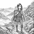 The Silent Ridge cover panel