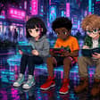 Viñeta de portada de The Digital Defenders: CIVIX Adventure