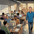 The Man Who Built Google's Brain cover panel