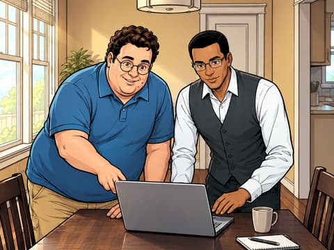 Datagedreven afvallen........ of niet? — Comic Book AI comic by Camiel De Bruijn