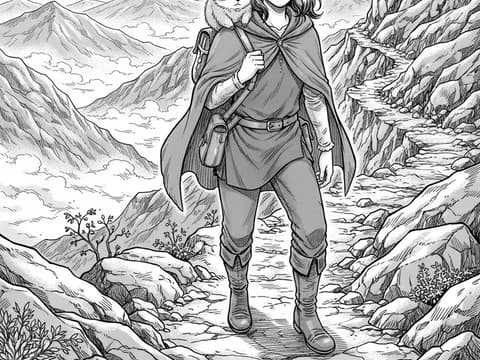 The Silent Ridge — Manga AI comic by qcrao