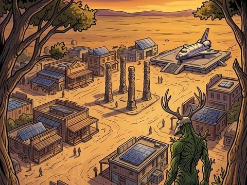 Altir's Fall — Comic Book AI comic by Craig Thomas