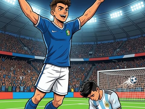 2026年世界杯：法国队的荣耀 — Comic Book AI comic by qcrao