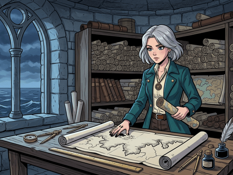 The Moving Sea — Comic Book AI comic by qcrao
