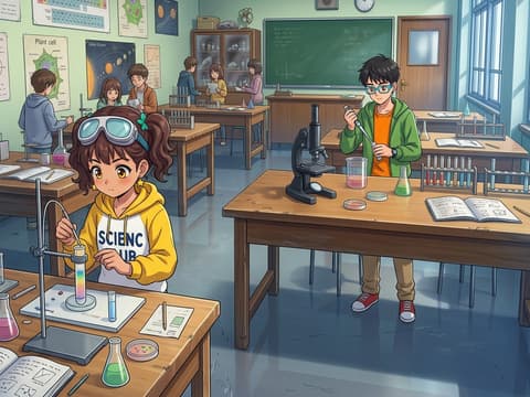 The Secret Above the City — Anime AI comic by qcrao