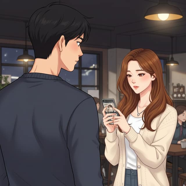 Webtoon-style AI comic panel — AI comic panel generated with Comicory's Free AI Comic Generator