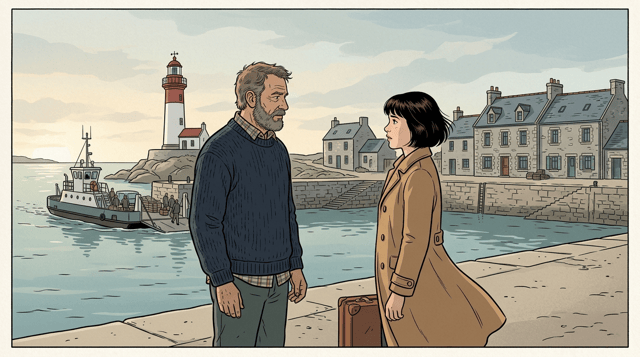 Graphic Novel-style AI comic panel 2 — European bande dessinée graphic novel panel with clean even ink lines and flat matte color generated with Comicory's AI Bande Dessinée Comic Generator