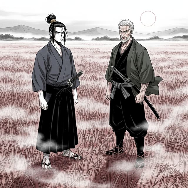 Comic im Stil Manga, mit Comicory erstellt, Panel 1 von 2